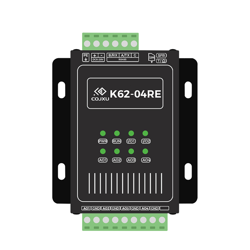 K62-04RE (4路4-20mA 模拟量输出)—以太网远程通讯